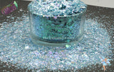 DO u BELIEVE in MAGIC holo Fx chunky glitter mix Fun Loose for Nail art Hair Face Body Tumblers Craft supply Resin supply Freshie Glitter