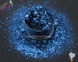 INKY ABYSS dark blue semi matte Glitter Mix Fun Loose Glitter for Nail art Hair Face Body Tumblers Craft supply Resin supply Freshie Glitter