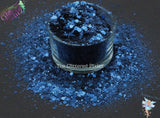 INKY ABYSS dark blue semi matte Glitter Mix Fun Loose Glitter for Nail art Hair Face Body Tumblers Craft supply Resin supply Freshie Glitter