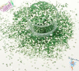 MINTY MELON color shifting 3mm star shaped Glitter Fun Loose Glitter 4 Nail art Hair Face Body Tumblers Craft & Resin supply Freshie Glitter