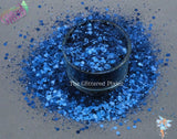 INKY ABYSS dark blue semi matte Glitter Mix Fun Loose Glitter for Nail art Hair Face Body Tumblers Craft supply Resin supply Freshie Glitter