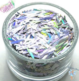 ENCHANTED MOONBEAM 10mm KNIFE shape Halloween Glitter Fun Loose Glitter 4 Nail art Hair Body Tumblers Craft & Resin supply Freshie Glitter