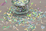 ENCHANTED MOONBEAM 10mm KNIFE shape Halloween Glitter Fun Loose Glitter 4 Nail art Hair Body Tumblers Craft & Resin supply Freshie Glitter