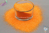 TANGERINE GLEAM .3mm fine Glitter Loose glitter for nail art, face, body, hair, tumblers, craft supply, resin supply, freshie glitter