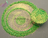 PERIDOT GLITZ  Fine .4mm glitter - Summer fantasy Collection -