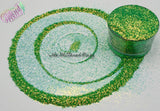 PERIDOT GLITZ  Fine .4mm glitter - Summer fantasy Collection -