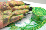 PERIDOT GLITZ  Fine .4mm glitter - Summer fantasy Collection -