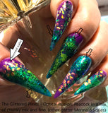 PEACOCK - Fine Glitter - OPTICAL ILLUSSION COLLECTION (Color Shifting)