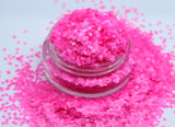 Regent - Matte Neon Pink! 1 mm hexagon