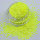 Electrified Banana - Neon Yellow 1 mm hexagon