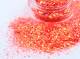 PINK PEACH PASSION glitter mix - Summer fantasy-