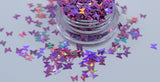 Butterfly Utopia Collection: Punkie Holographic 3mm butterfly glitter.
