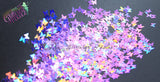 Butterfly Utopia Collection: Punkie Holographic 3mm butterfly glitter.
