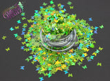 ALI GATOR HOLO 3mm BUTTERFLy glitter