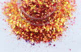 Strawberry Mango - Size chunky mix Glitter - SUMMER FANTASY COLLECTION
