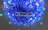 Universal Love  (with Iridescent hearts) glitter mix - Valentines Collection