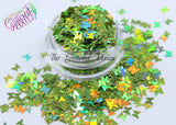 ALI GATOR HOLO 3mm BUTTERFLy glitter