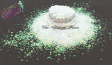 Opal Flakes (iridescent color shift) shard Glitter - Crushed Gems Collection