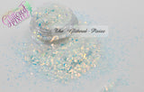 Opal Flakes (iridescent color shift) shard Glitter - Crushed Gems Collection