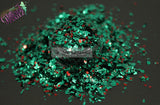 Crushed Bloodstone shard Glitter mix- Crushed Gems Collection