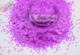 SPUNKS - Neon Purple! 1.5 mm hexagon glitter