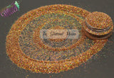 Toffee (Holographic) Glitter Pixie Dust (extra Fine Glitter powder):