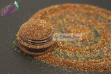Toffee (Holographic) Glitter Pixie Dust (extra Fine Glitter powder):