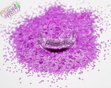 SPUNKS - Neon Purple! 1 mm glitter