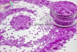 SPUNKS - Neon Purple! 1.5 mm hexagon glitter
