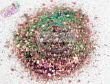 JOKERS WILD chunky glitter  -Optical Illusion: (Color Shifting glitter)