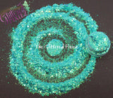 Mermaids Fin chunky glitter mix