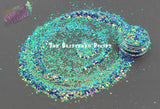 WHIMSICAL - Chunky Mix Glitter - Aurora Australis (shifting) collection -