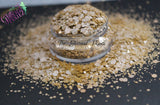 Sandy Beach chunky mix Glitter! Beige tan colored glitter chunky mix