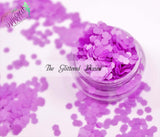 SPUNKS - Neon Purple! 2.5 mm hexagon