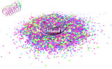 TOTALLY GNARLY! - Matte Neon glitter mix- Neon Brights