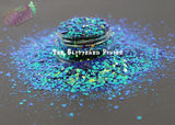 WHIMSICAL - Chunky Mix Glitter - Aurora Australis (shifting) collection -