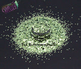 SPANISH MOSS 1mm hexagon glitter - Heavy Metallics collection