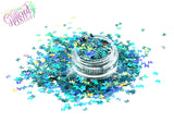 SEA BREEZE 3mm Butterfly Glitter.