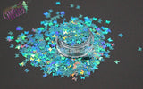 SEA BREEZE 3mm Butterfly Glitter.