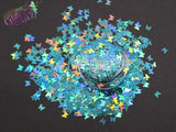 SEA BREEZE 3mm Butterfly Glitter.