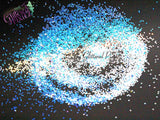 FROSTBITE - 1mm hexagon Glitter - Aurora Australis (shifting) collection
