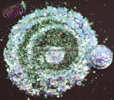 SEPHIREYA scale glitter mix - Mermaid / Dragon scales collection