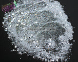 SNOW ANGEL glitter mix- Pixie Glitz Collection