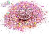 PINK CADILLAC glitter mix- Pixie Glitz Collection