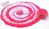 HOTTSIE TOTTSIE .8mm pink glitter- Pixie Glitz Collection