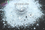 SNOW ANGEL glitter mix- Pixie Glitz Collection