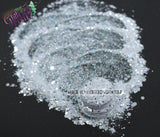 SNOW ANGEL glitter mix- Pixie Glitz Collection