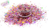 PINK CADILLAC glitter mix- Pixie Glitz Collection