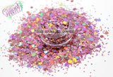 PINK CADILLAC glitter mix- Pixie Glitz Collection