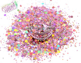 PINK CADILLAC glitter mix- Pixie Glitz Collection